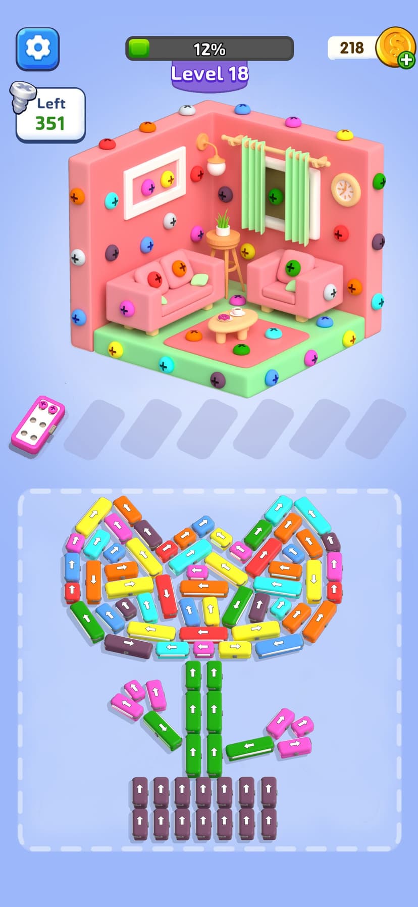 Screw Escape 3D - Car Out Jam screenshot 4 - screenshot