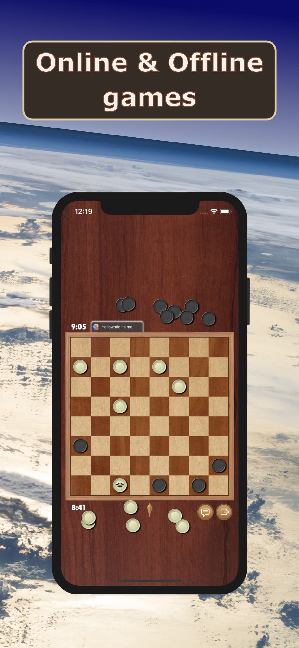 Checkers game screenshot 5 - screenshot