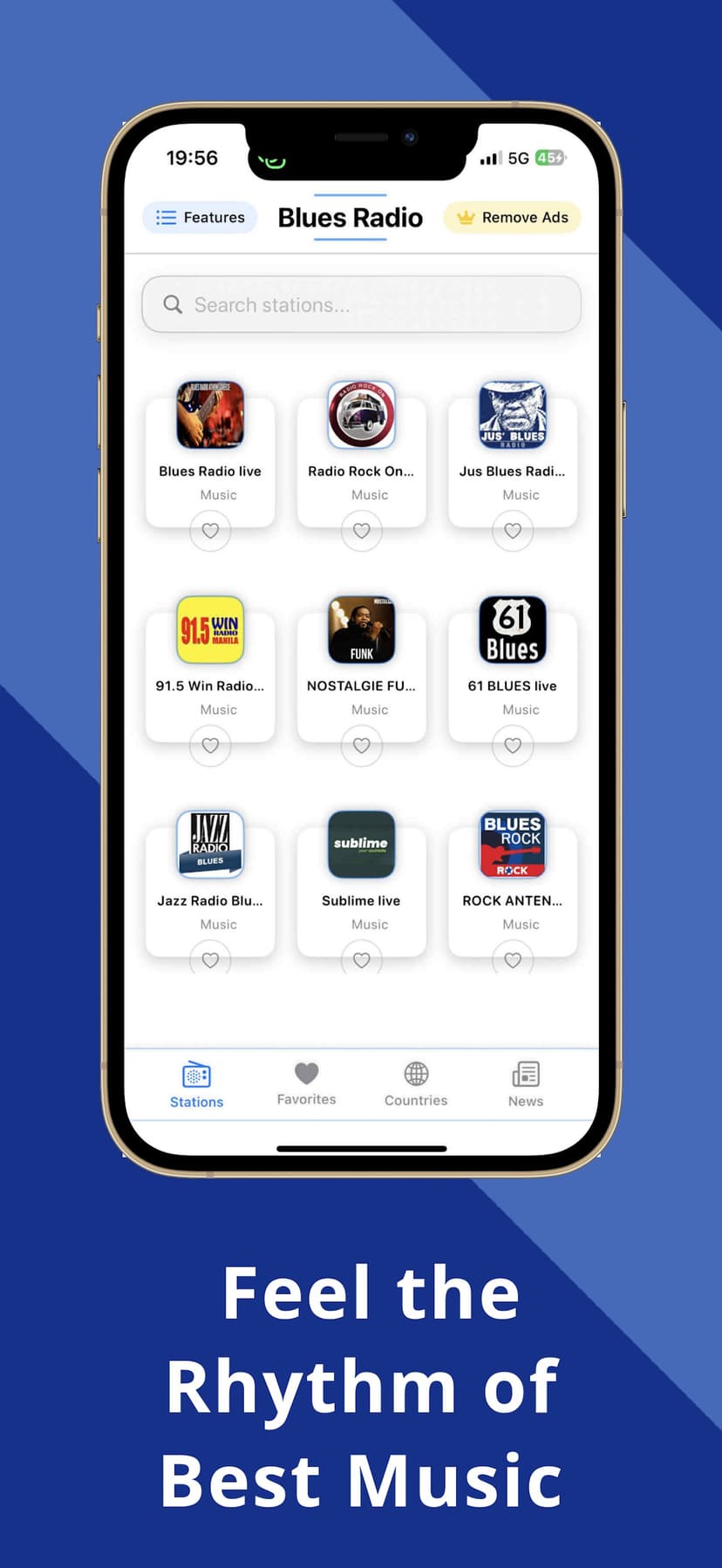 Blues Music Radio Stations FM screenshot 1 - screenshot