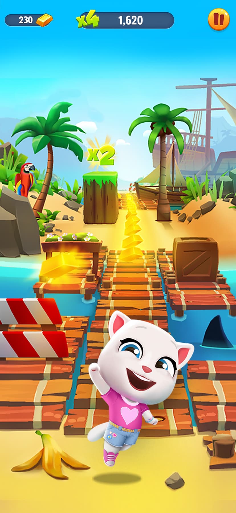 Talking Tom Gold Run screenshot 2 - screenshot