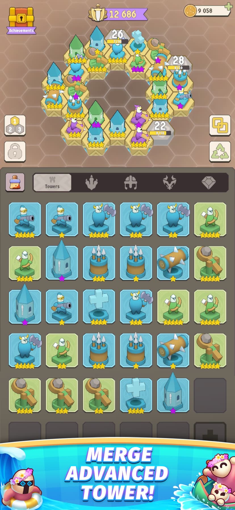 North Tower! Merge TD Defense screenshot 3 - screenshot