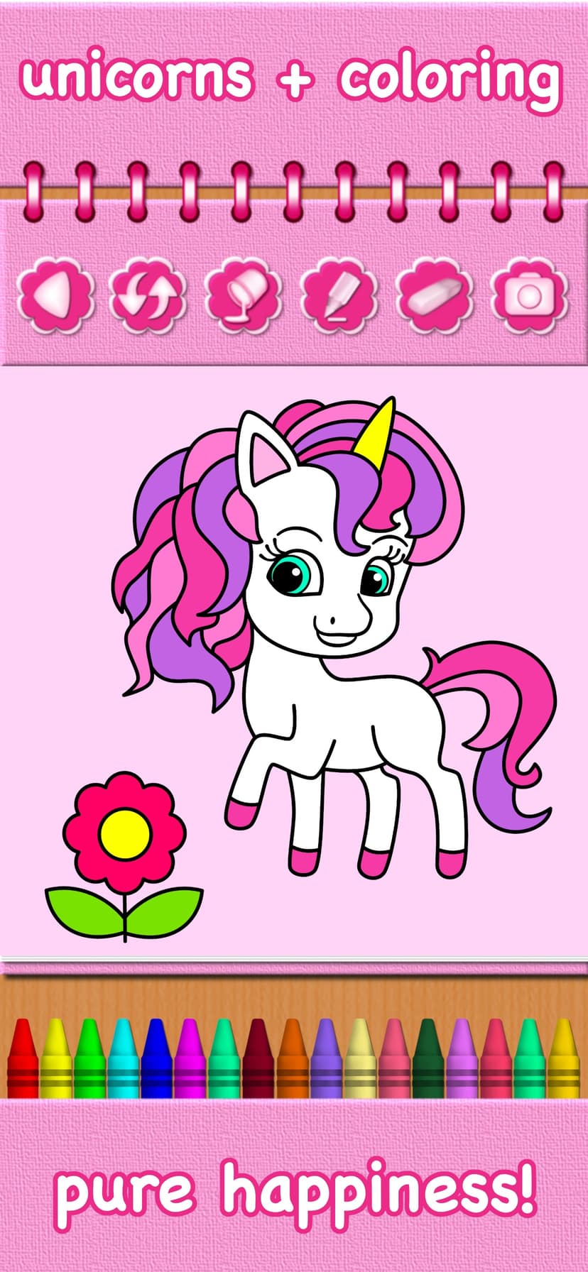 Unicorn Coloring Pony Games screenshot 3 - screenshot
