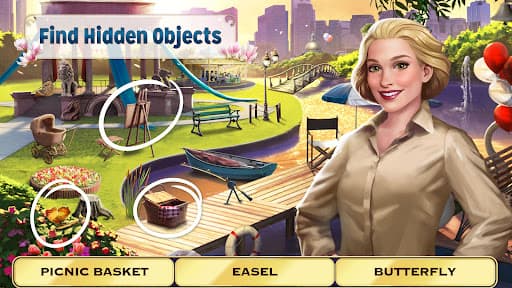 Pearl's Peril - Hidden Objects screenshot 1 - screenshot