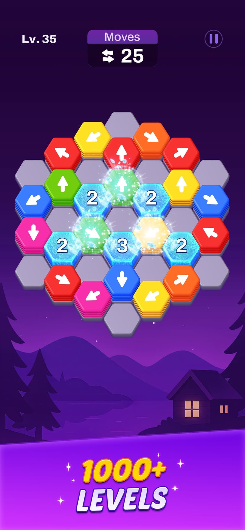Hexout - Color Hexa Puzzle screenshot 3 - screenshot