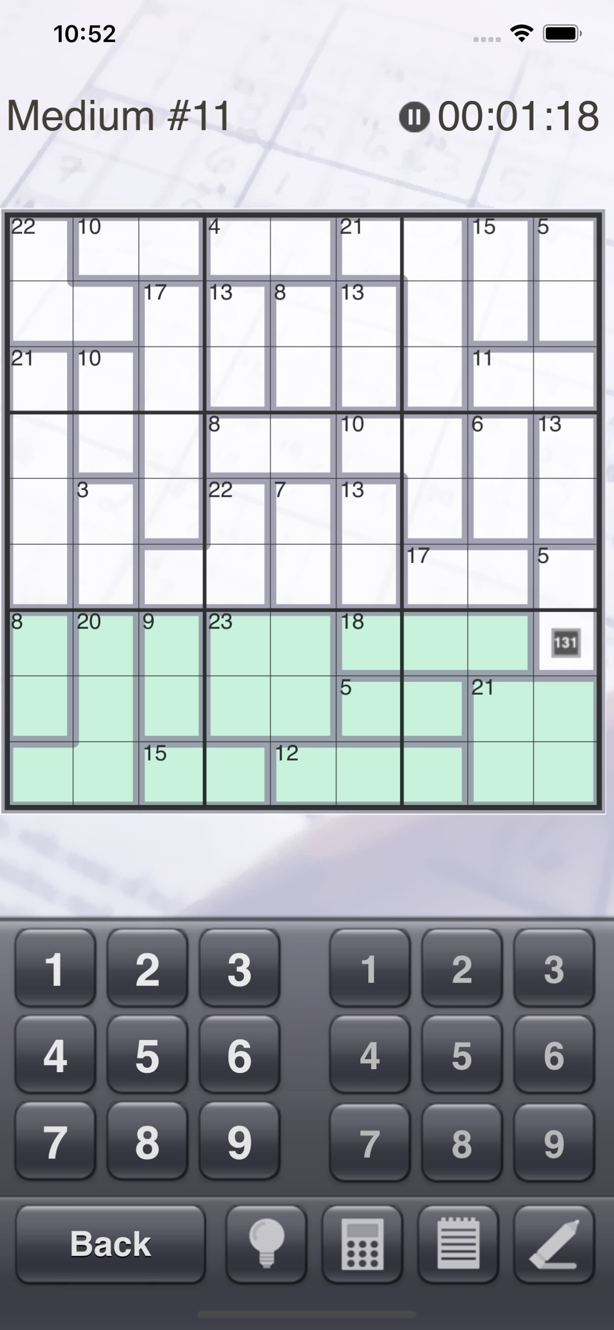 Killer Sudoku! screenshot 4 - screenshot