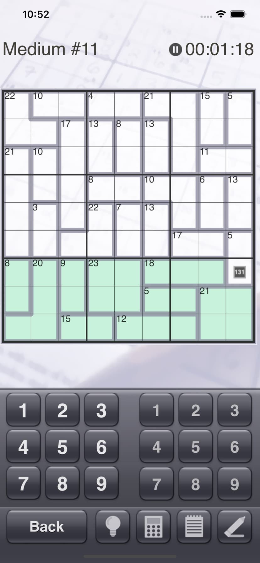 Killer Sudoku! screenshot 4 - screenshot