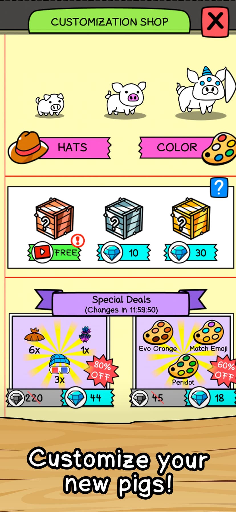 Pig Evolution screenshot 4 - screenshot