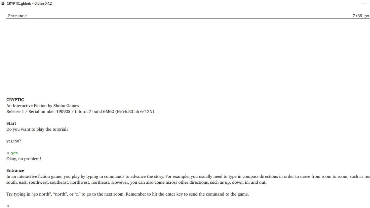 Null - screenshot