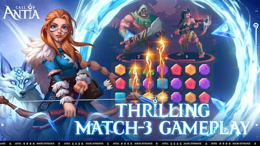 Call of Antia: Match 3 RPG screenshot 7 - screenshot