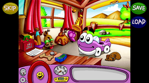 Putt-Putt Travels Through Time screenshot 1 - screenshot