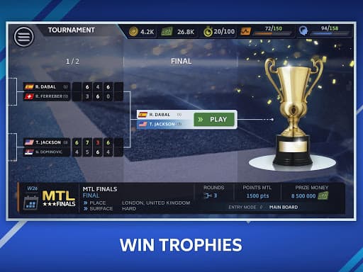 Tennis Manager Mobile screenshot 17 - screenshot