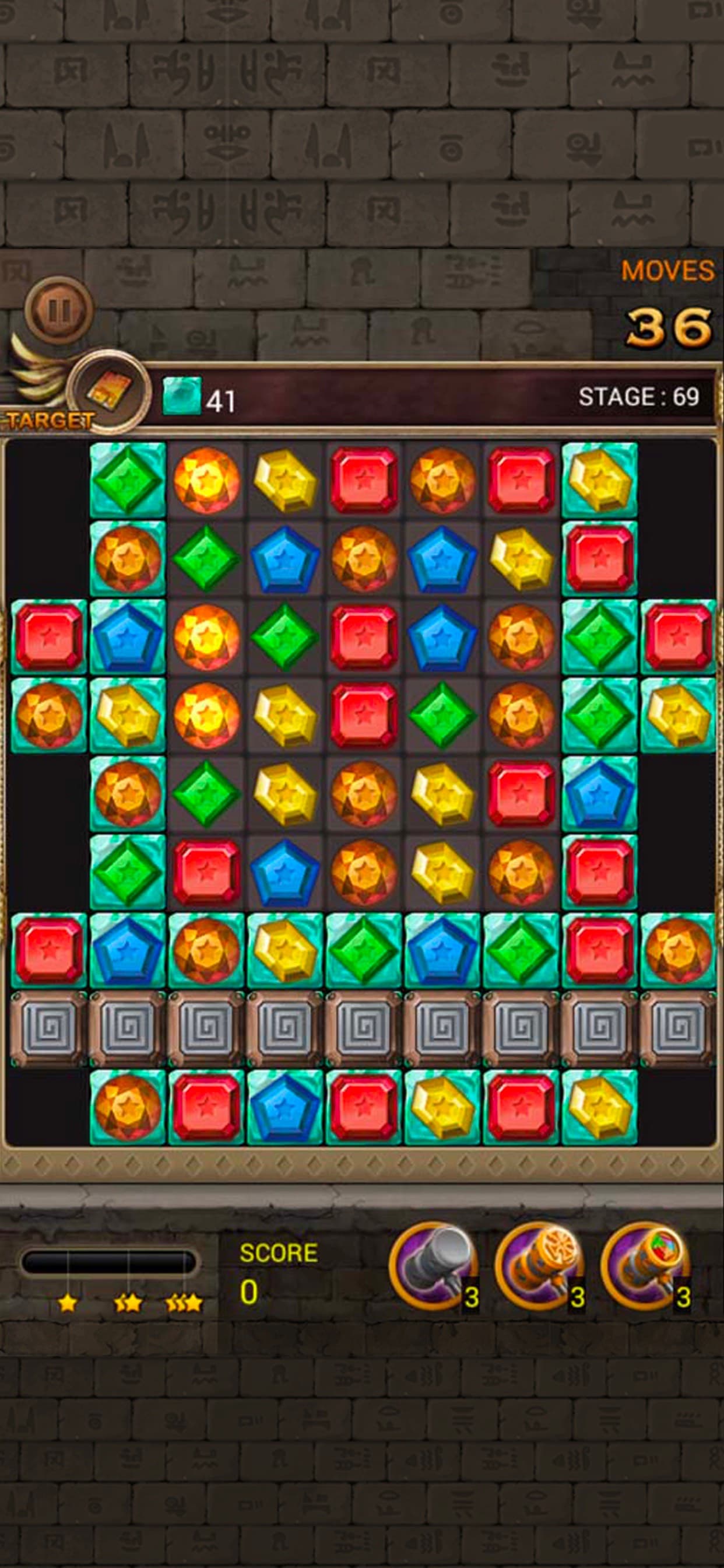 Jewels Temple Quest - Match 3 screenshot 5 - screenshot