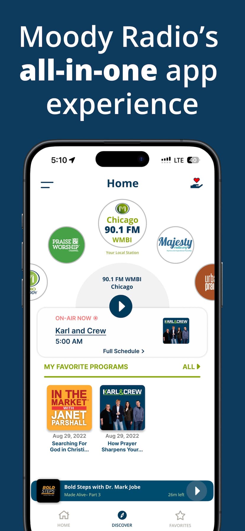 Moody Radio screenshot 1 - screenshot