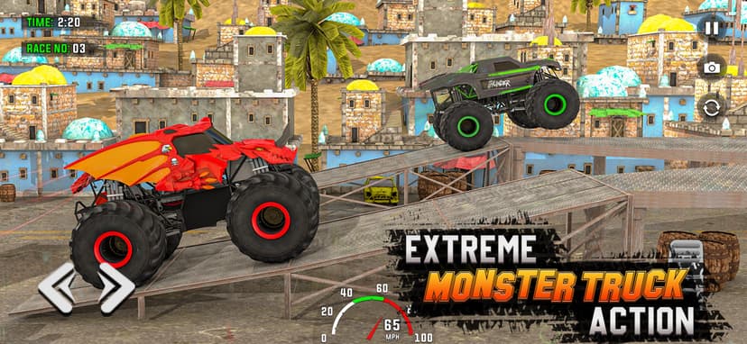Monster Truck: Drag Race Clash screenshot 3 - screenshot