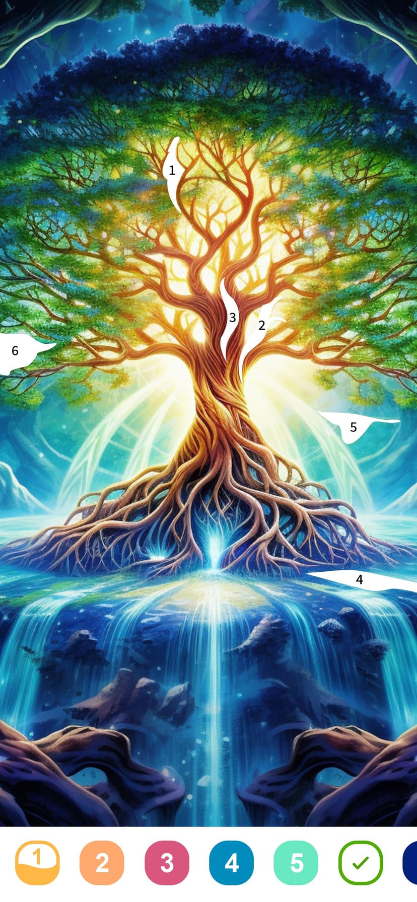 Fantasy Color-Color by Number screenshot 4 - screenshot