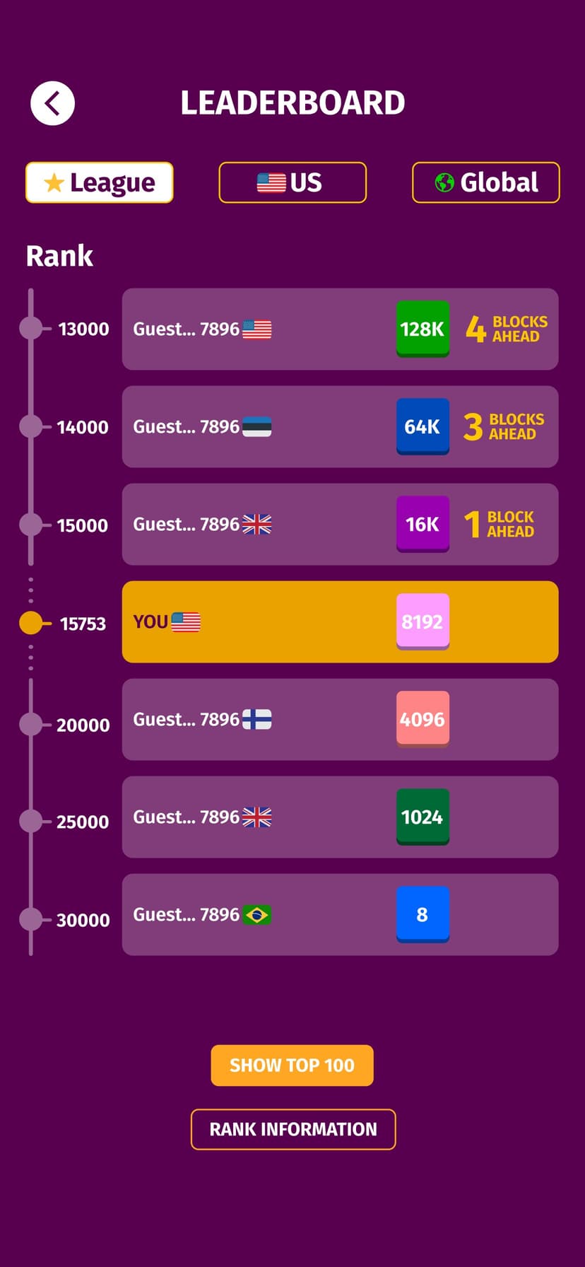 2248 Puzzle X2 Blocks Merge screenshot 8 - screenshot