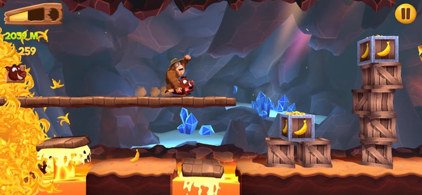 Banana Kong 2 screenshot 1 - screenshot