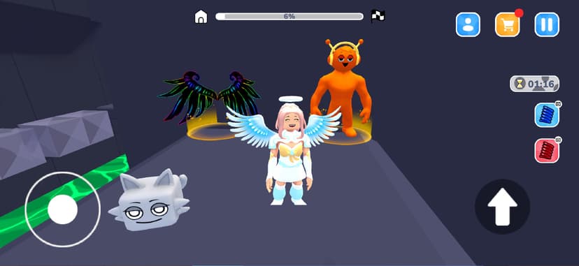 Obby World: Prison Escape screenshot 1 - screenshot