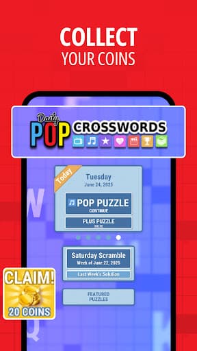 Daily POP Crossword Puzzles screenshot 3 - screenshot