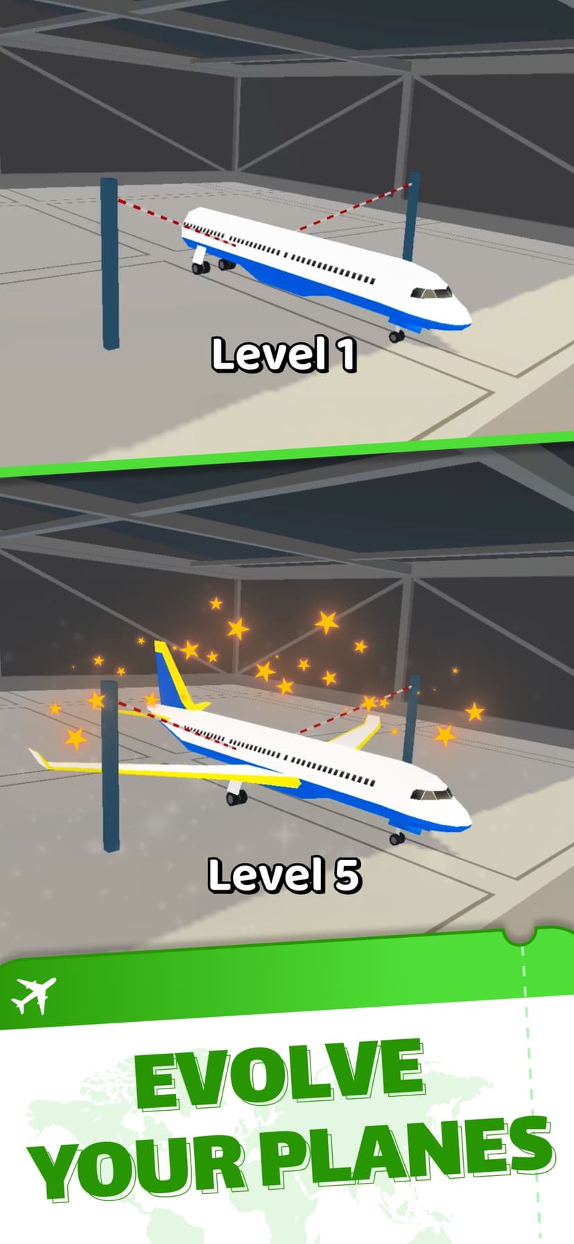 Epic Plane Evolution screenshot 1 - screenshot