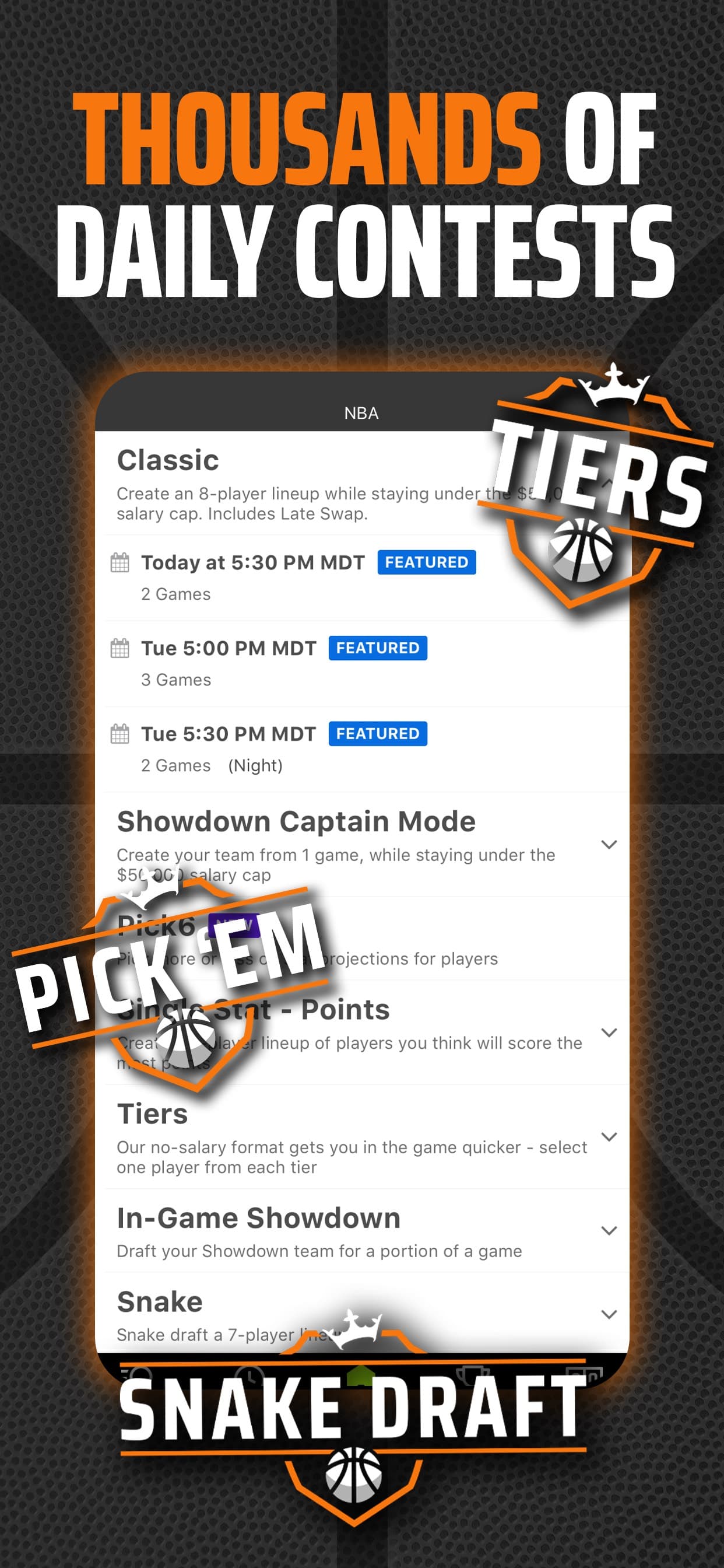 DraftKings Fantasy Sports screenshot 5 - screenshot