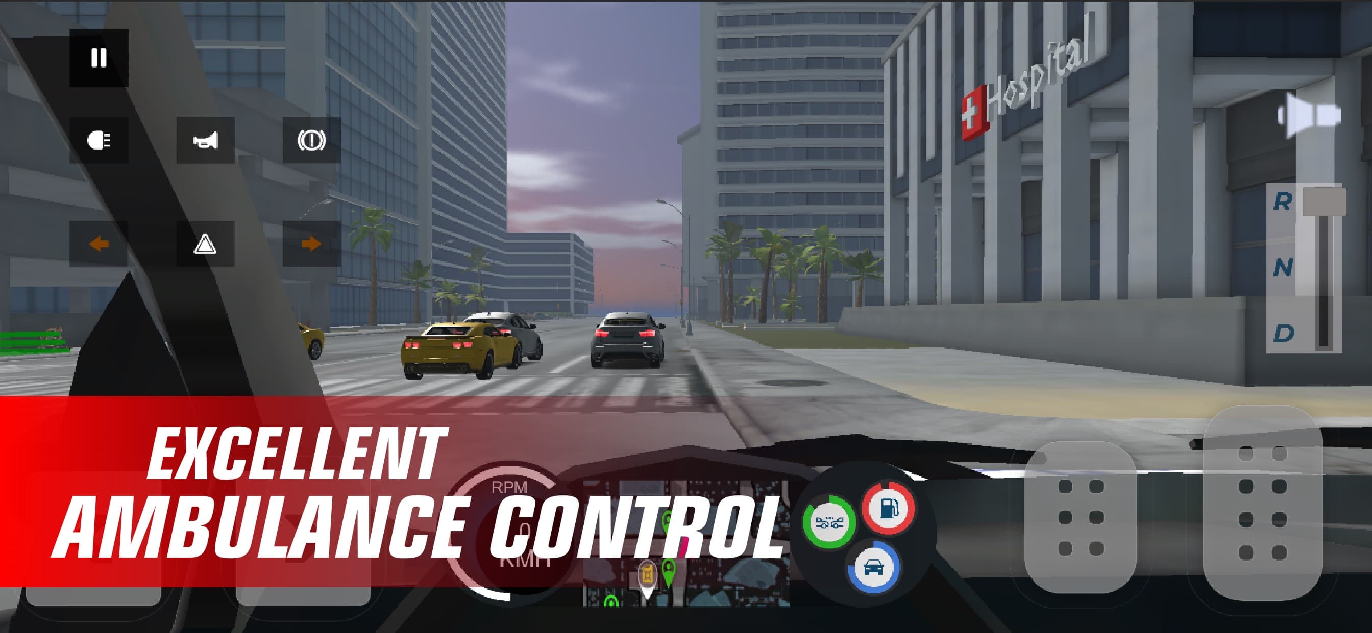 Ambulance city car simulator screenshot 6 - screenshot