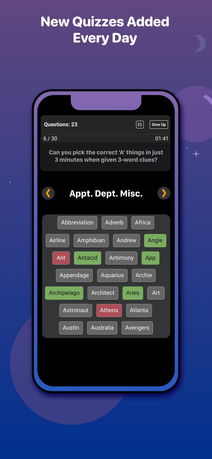 Sporcle screenshot 3 - screenshot