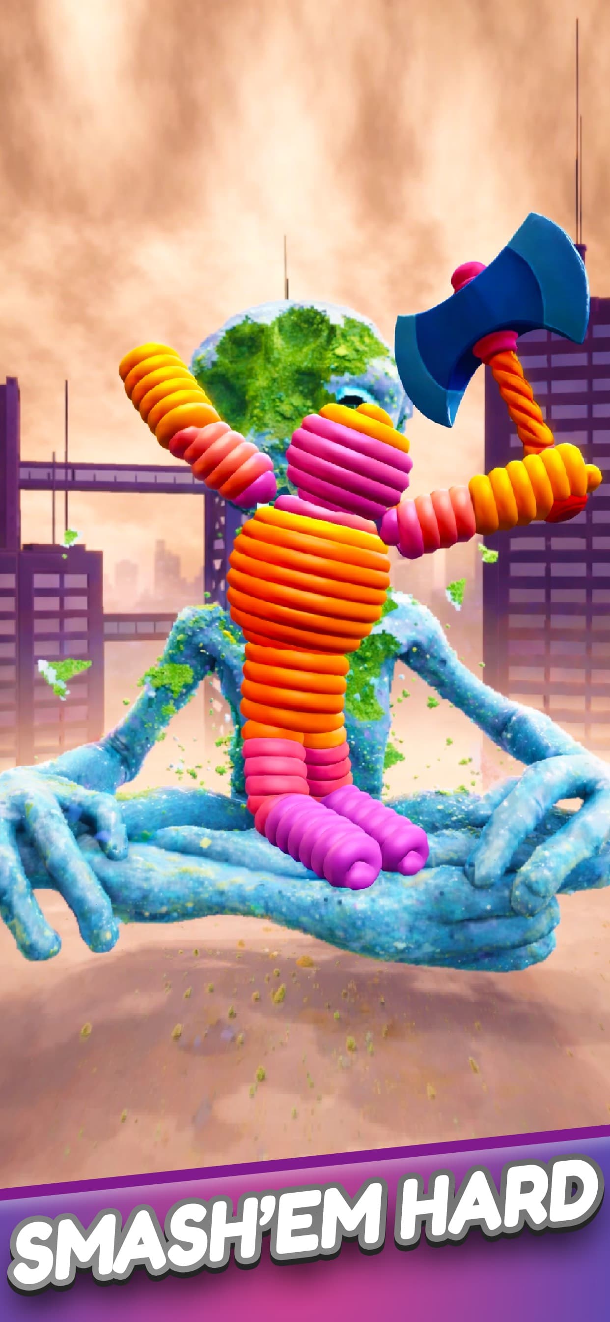 Rope Man: Monster Battle Run screenshot 4 - screenshot