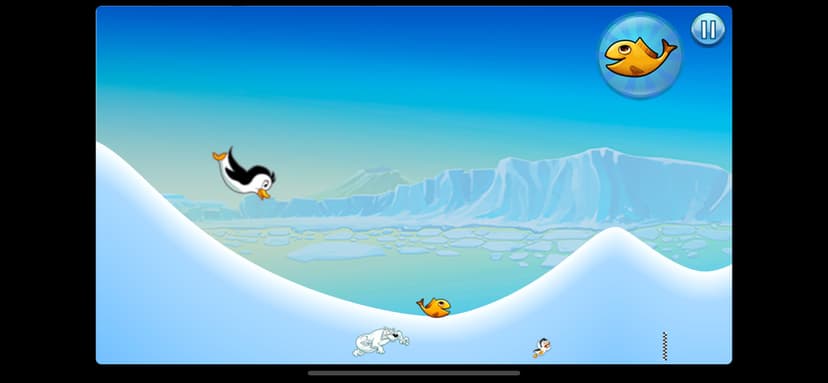 Racing Penguin: Slide and Fly! screenshot 1 - screenshot