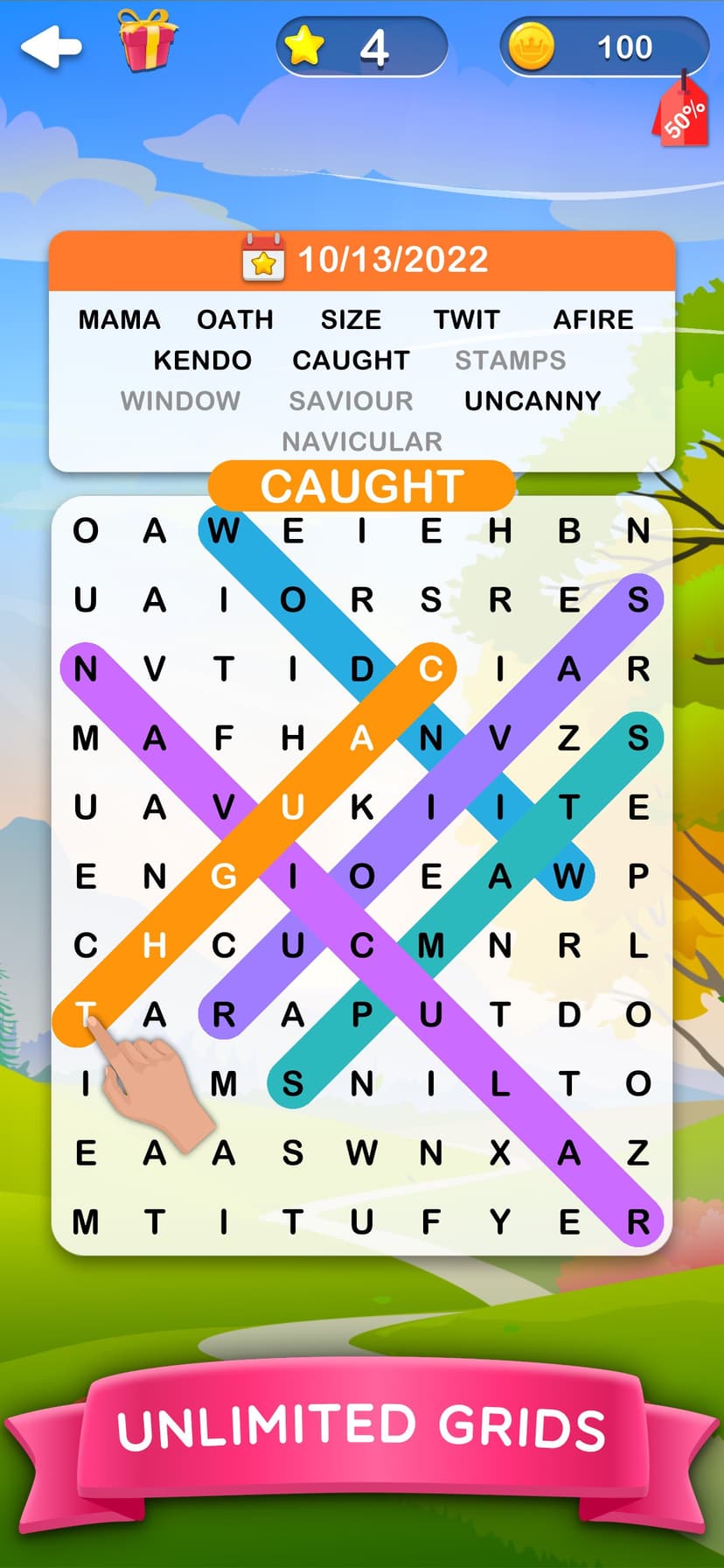 Word Search 2 - Hidden Words screenshot 3 - screenshot
