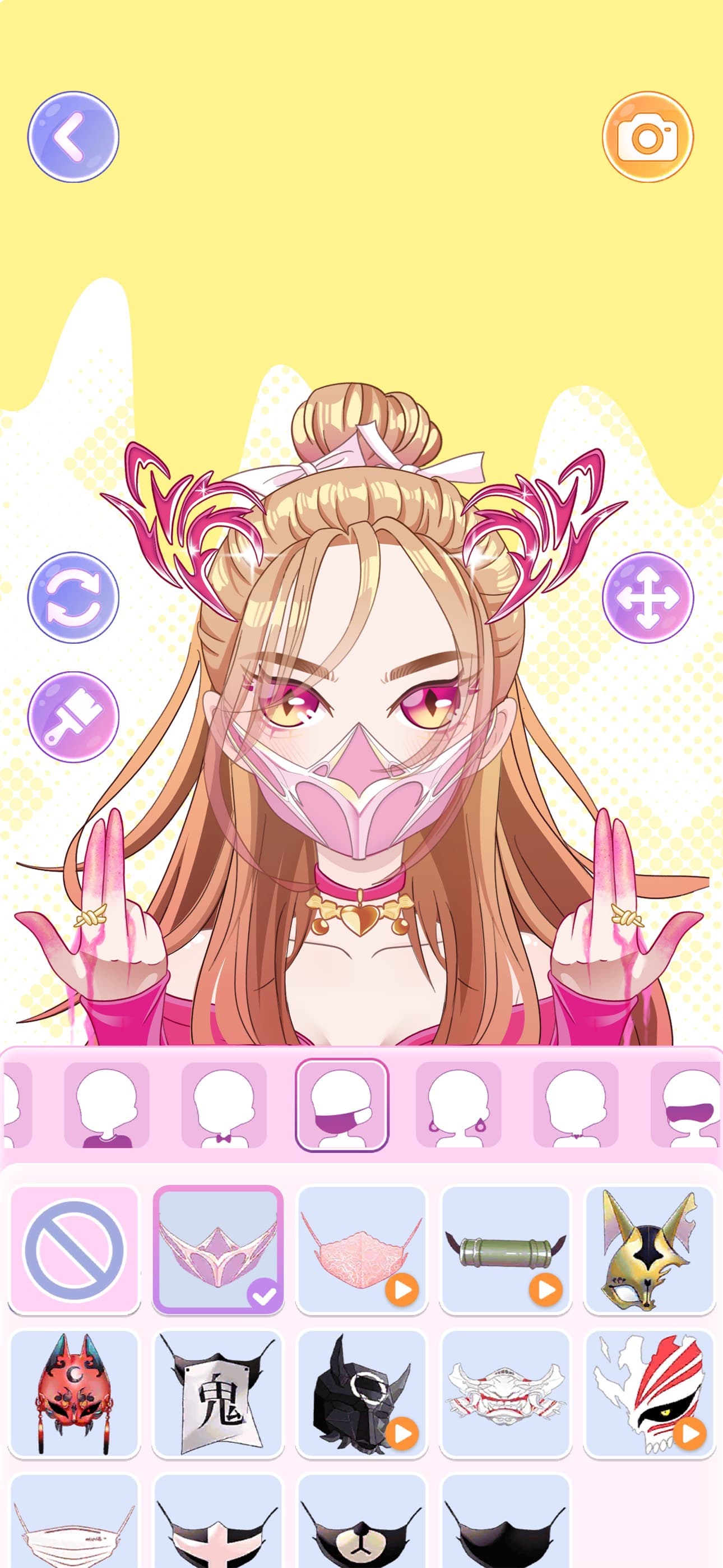 Anime Doll Avatar Maker Game screenshot 2 - screenshot