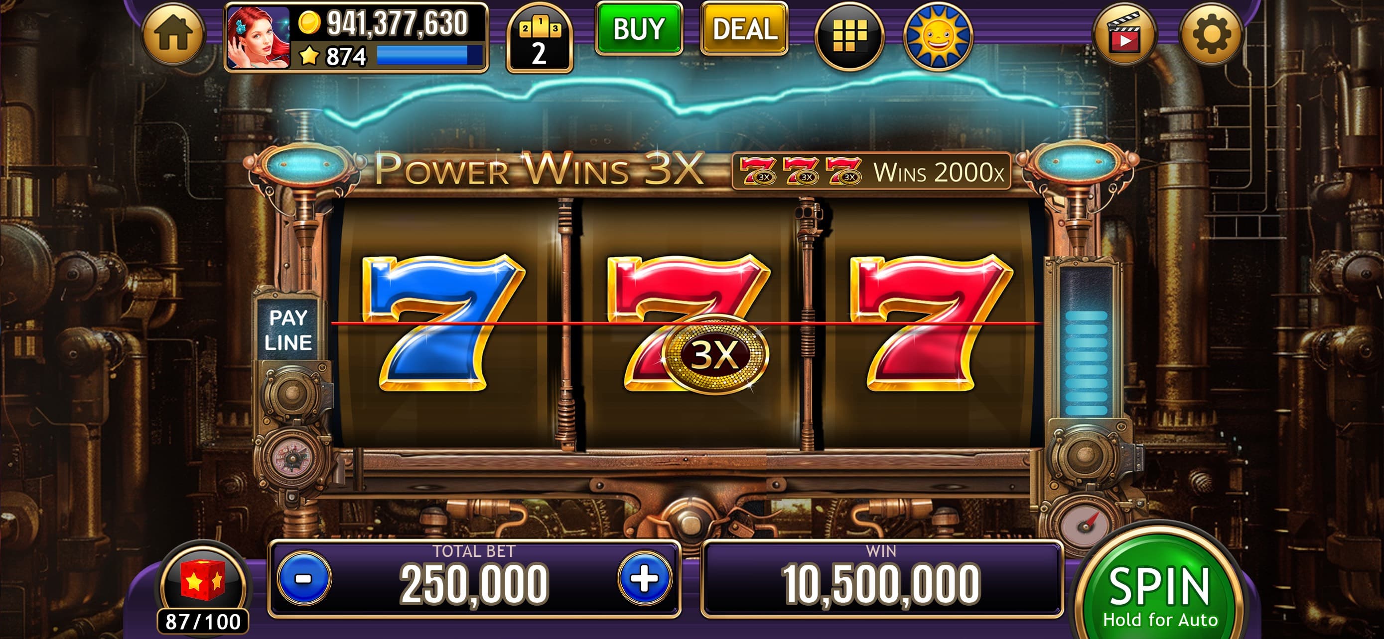 Wild Triple 777 Slots Casino screenshot 8 - screenshot
