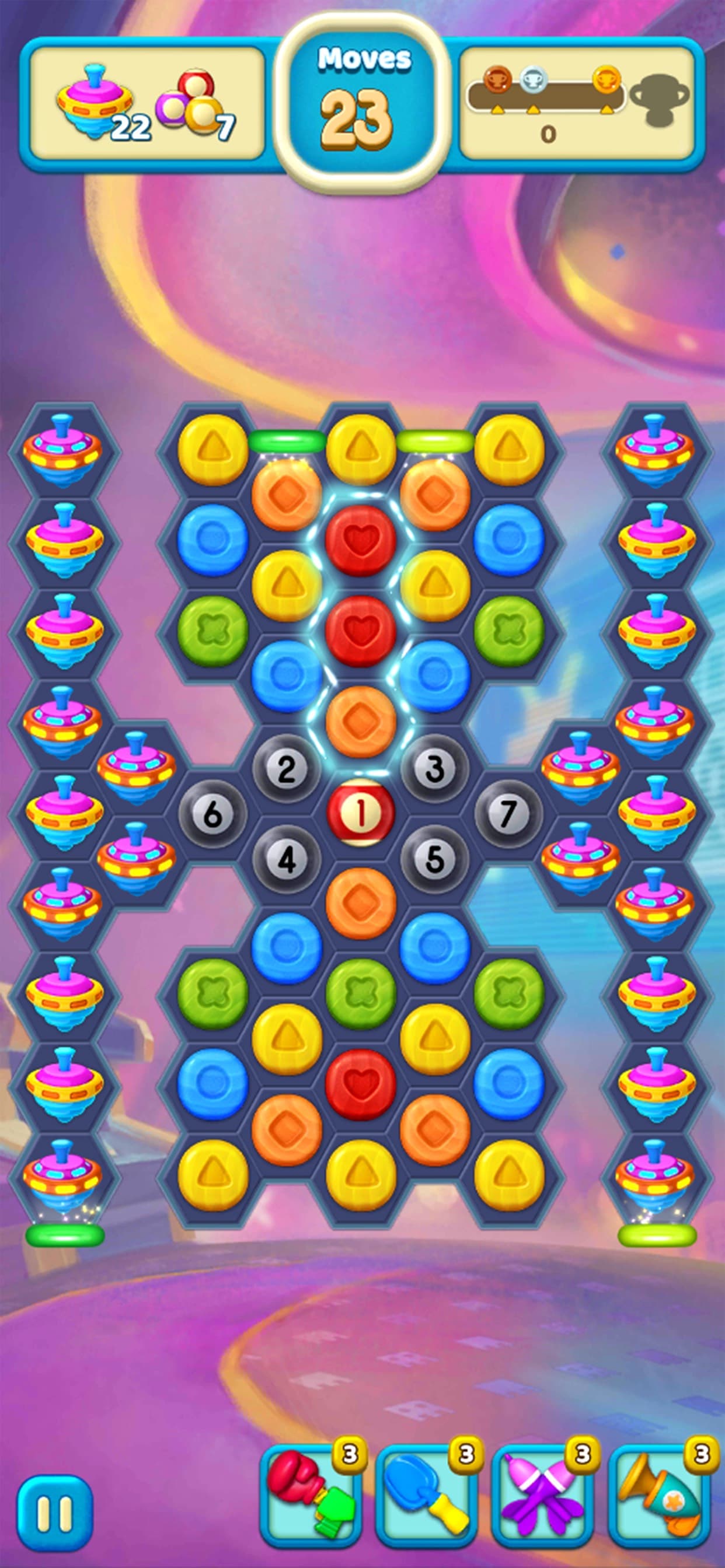 Toy Party: Match 3 Hexa Blast! screenshot 2 - screenshot