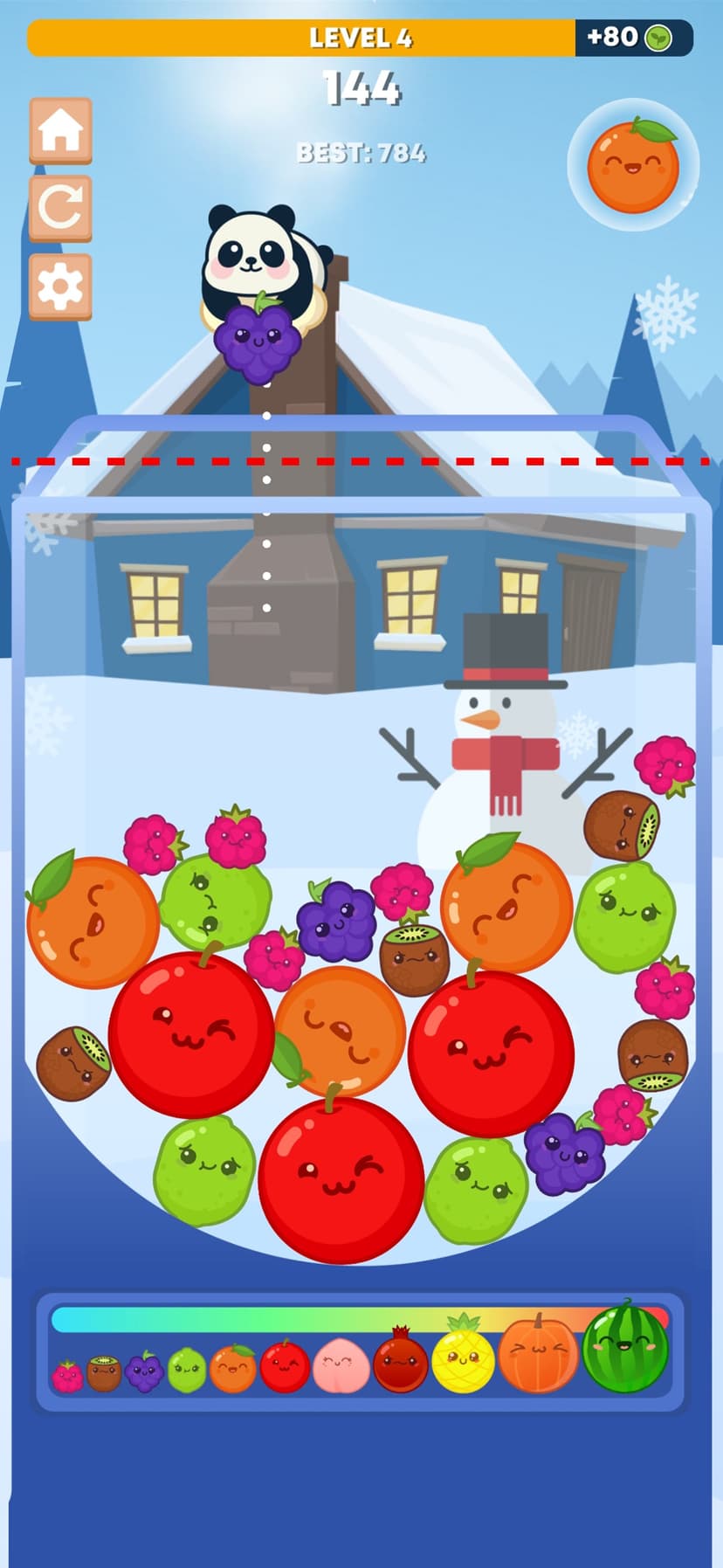 Watermelon Game: Panda Merge screenshot 8 - screenshot