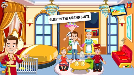 My Town Hotel Games for kids screenshot 5 - screenshot