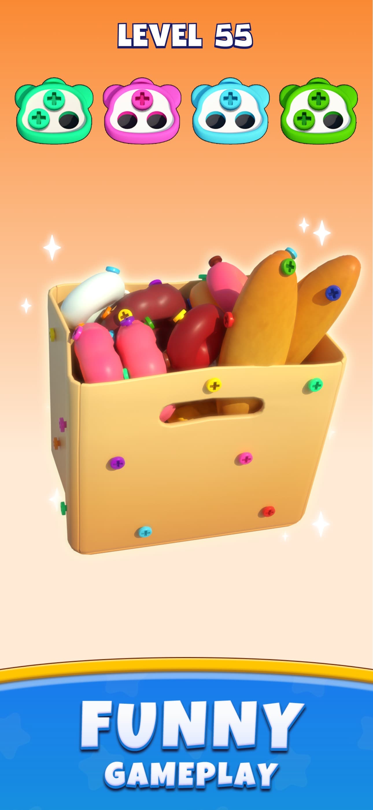 Color Bolts Sort screenshot 2 - screenshot