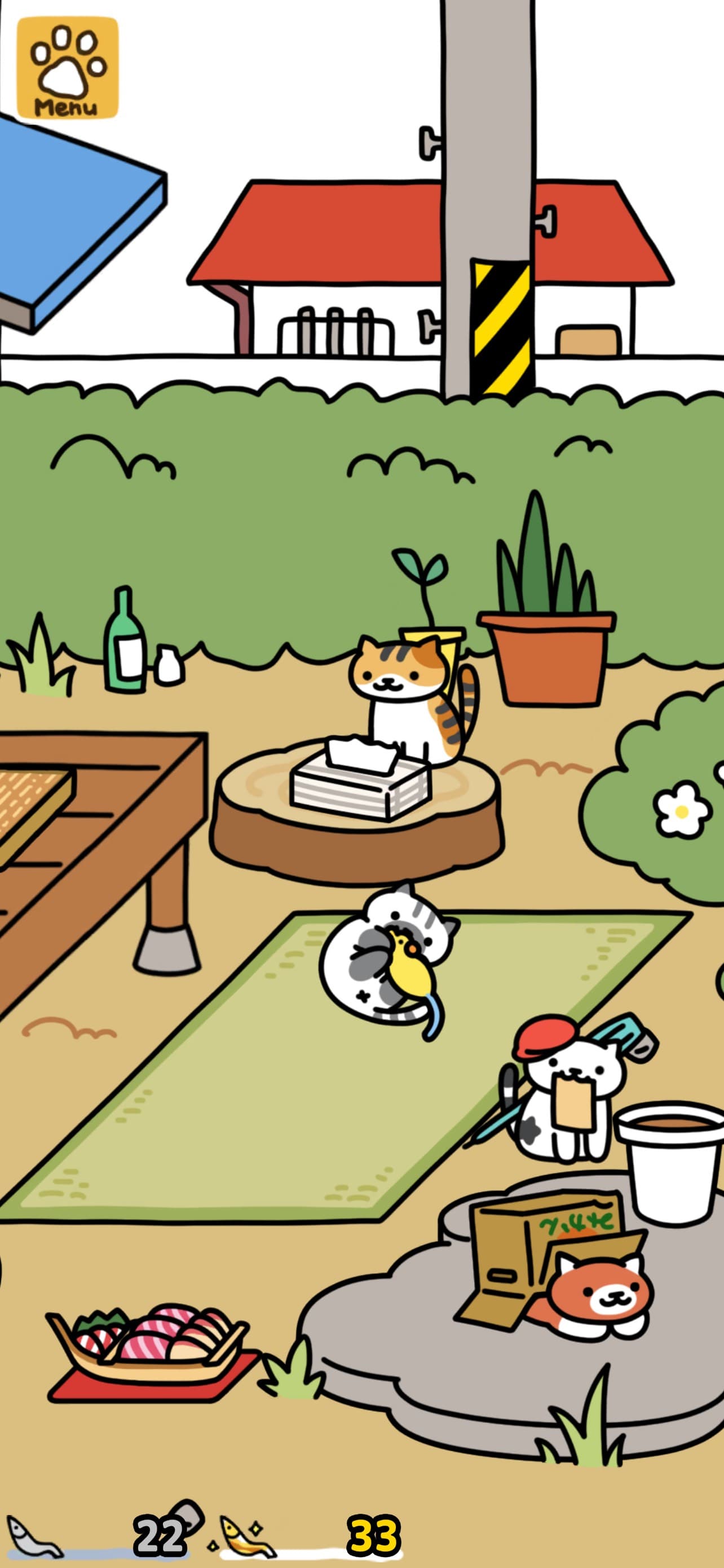 Neko Atsume 2 screenshot 4 - screenshot