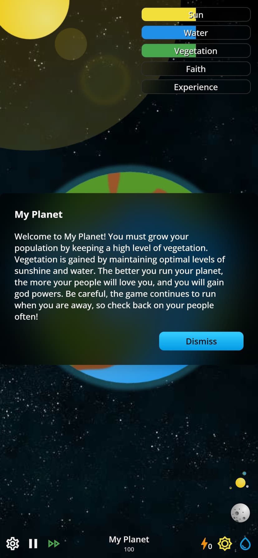 My Planet Simulation screenshot 3 - screenshot