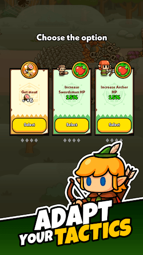 Tiny Warriors Rush - Idle TD screenshot 6 - screenshot