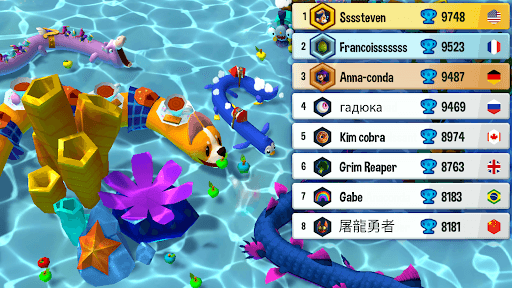 Snake Rivals - Fun Snake Game screenshot 4 - screenshot