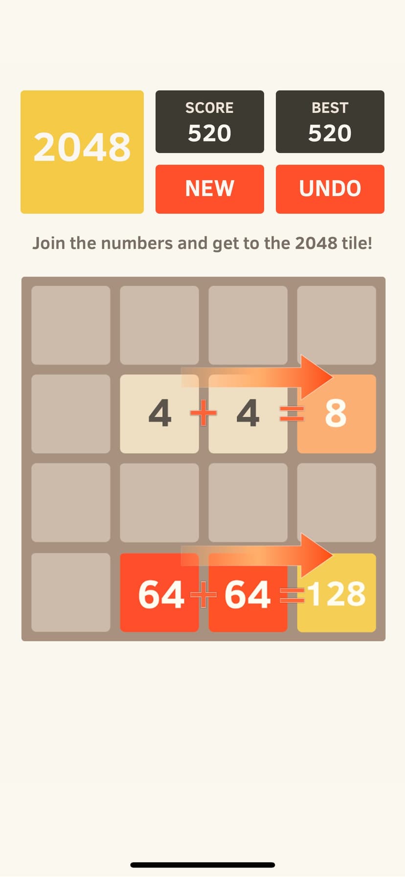 2048 by Gabriele Cirulli screenshot 2 - screenshot