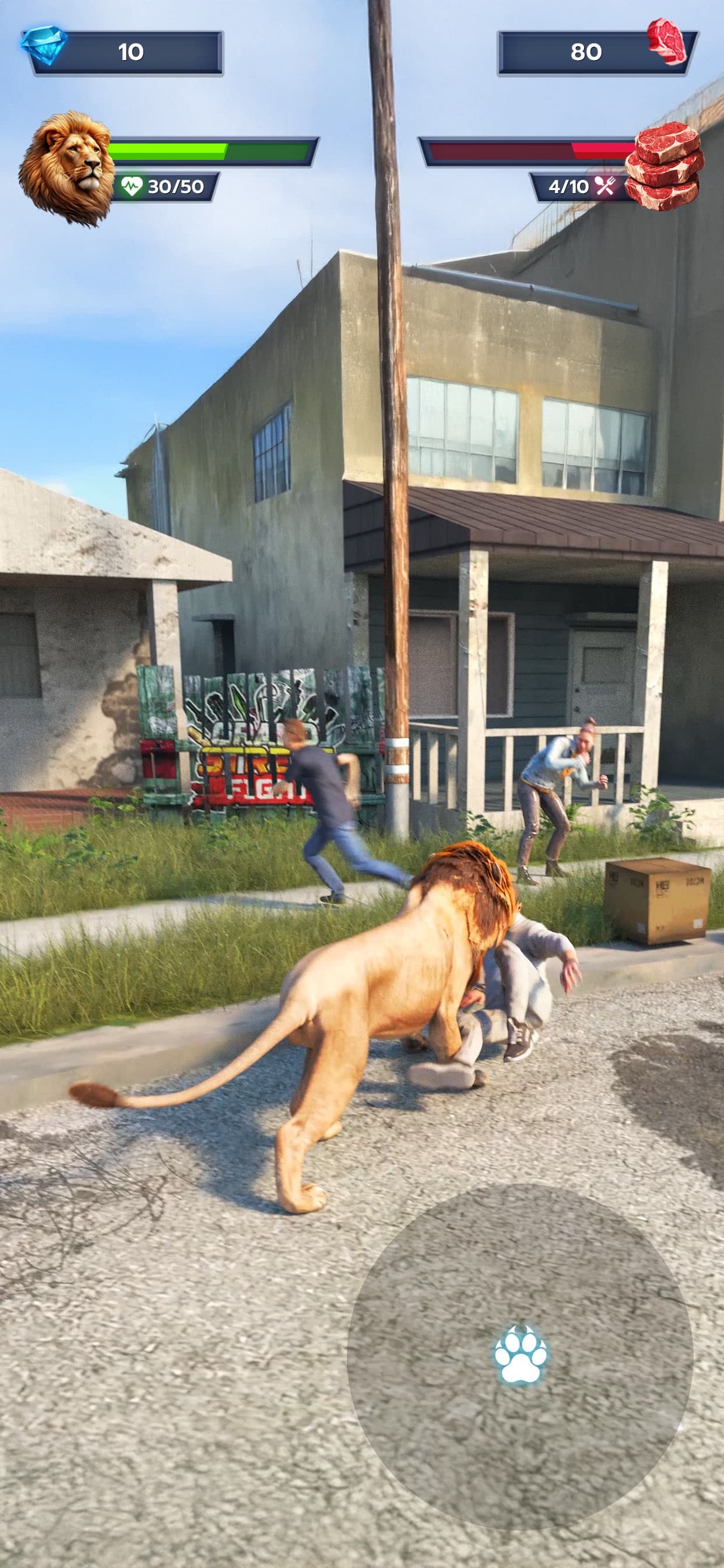 Lion Survival - Wild Beast Sim screenshot 4 - screenshot