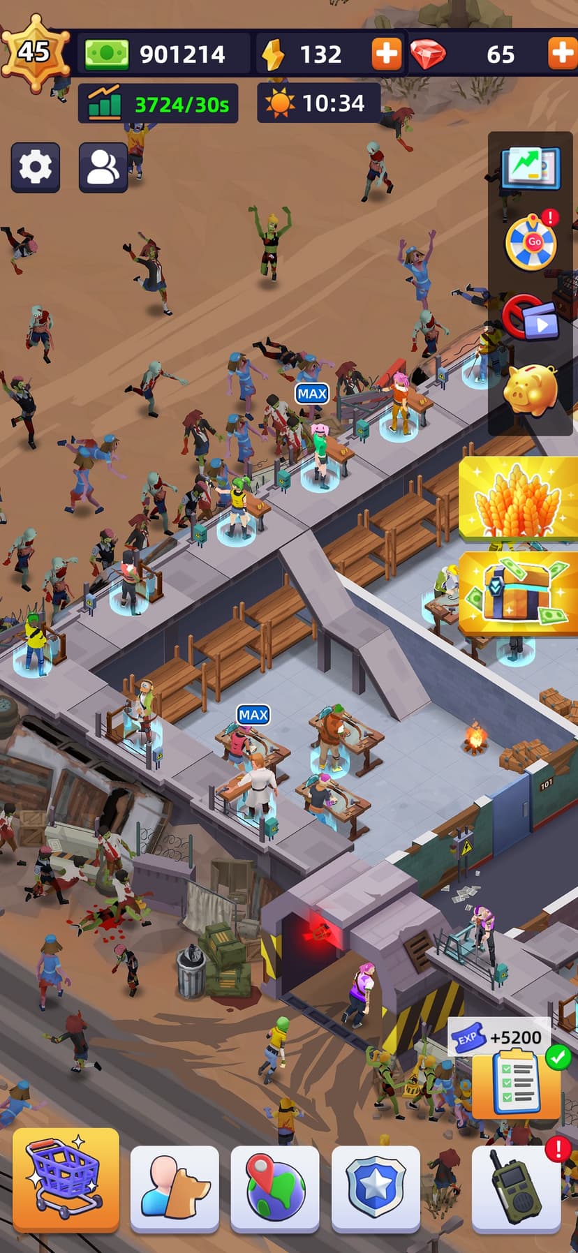 Idle Survivor Fortress Tycoon screenshot 6 - screenshot