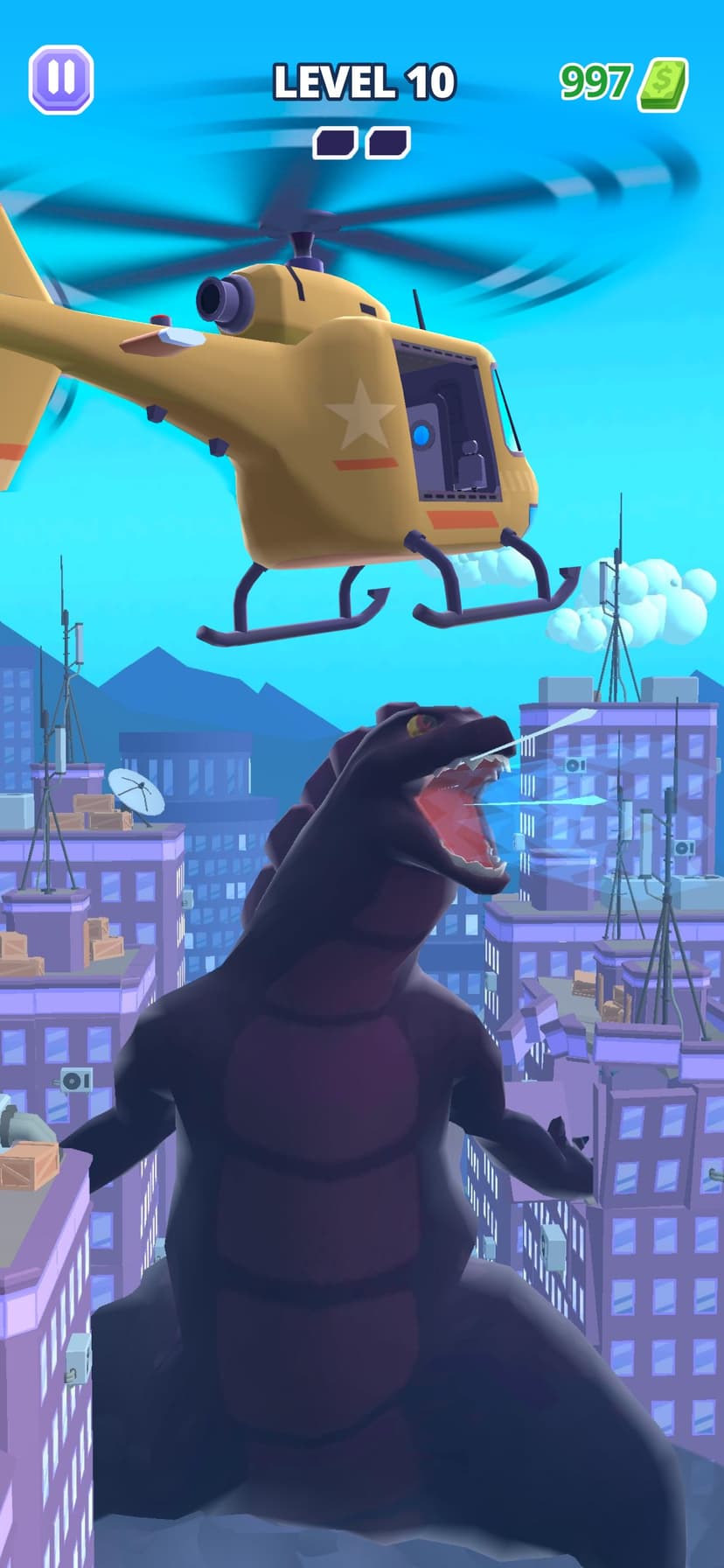 Heli Monsters - Giant Hunter screenshot 1 - screenshot