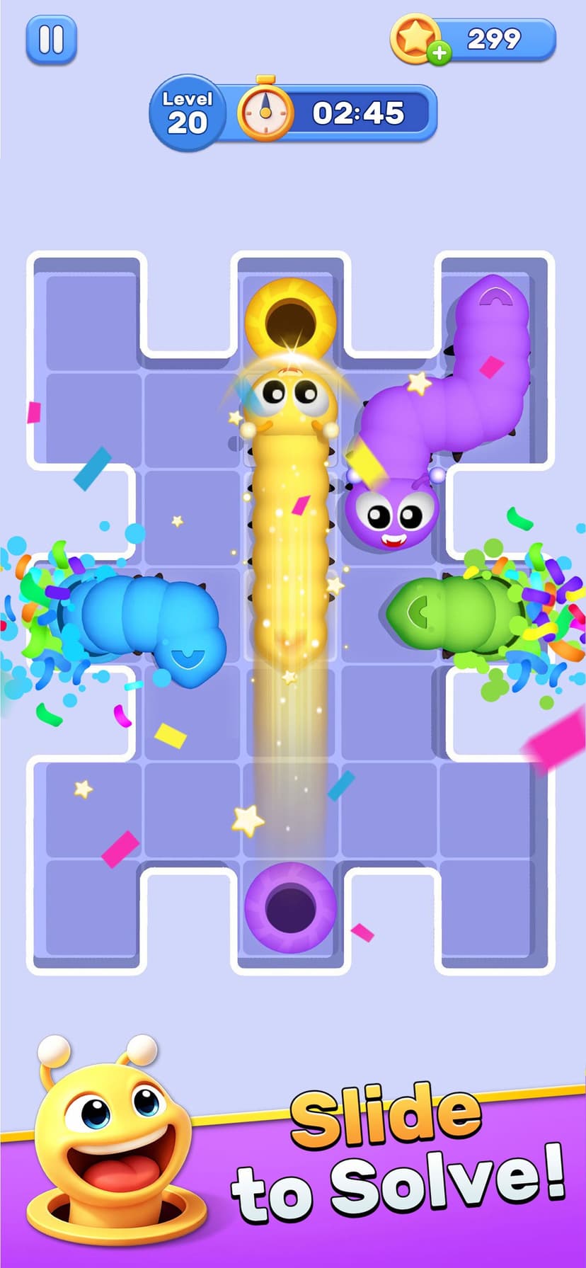 Hole in! Puzzle Games screenshot 1 - screenshot