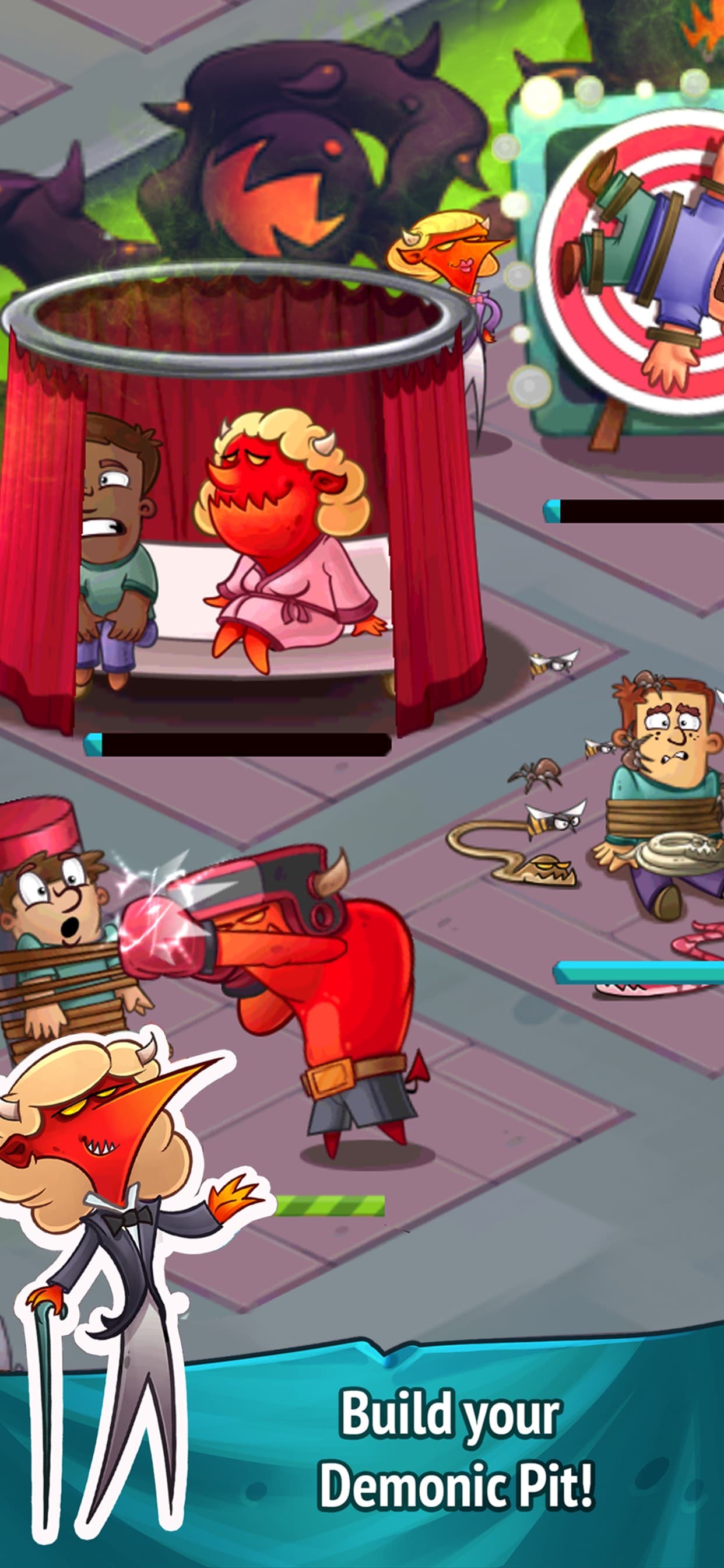 Evil Factory: Idle Clicker screenshot 3 - screenshot