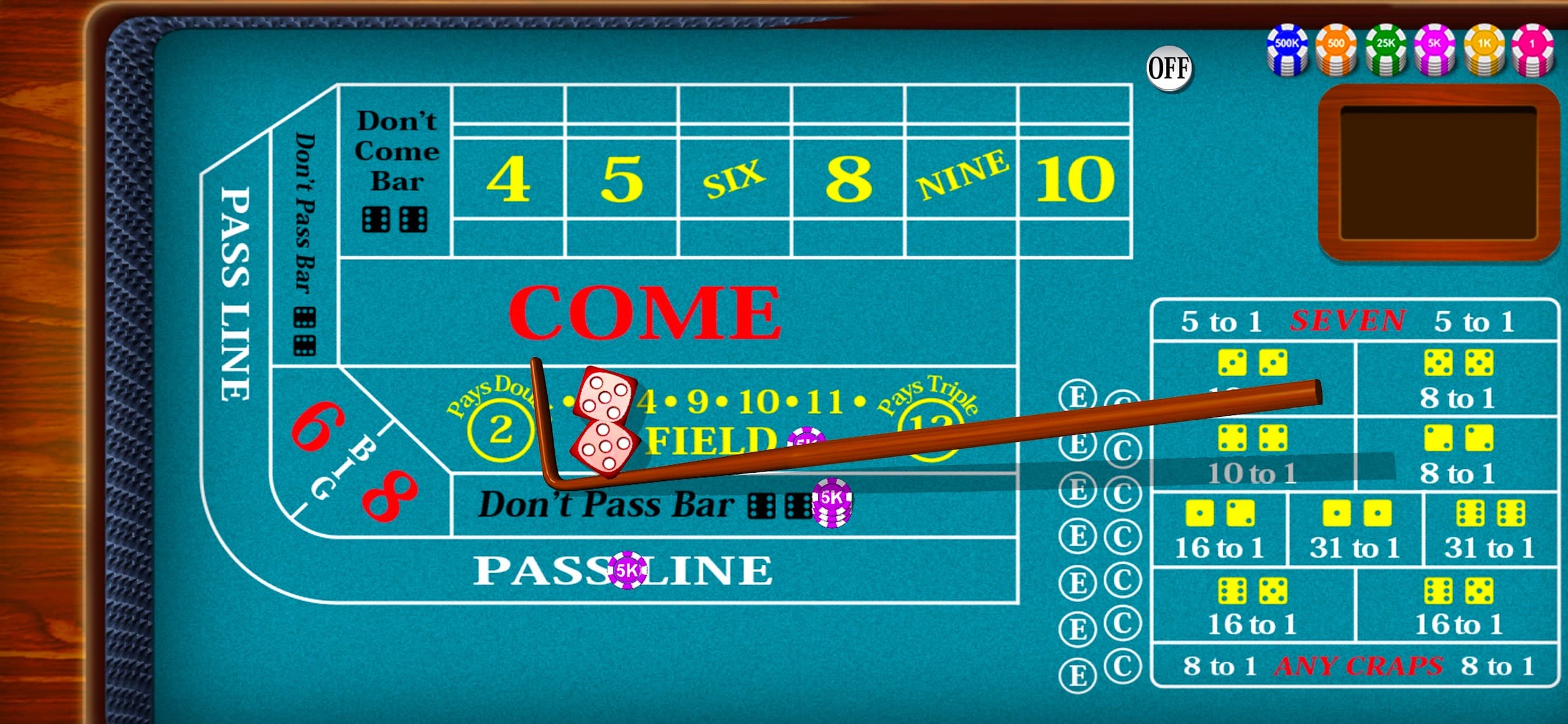 Craps - Vegas Casino Craps 3D screenshot 3 - screenshot