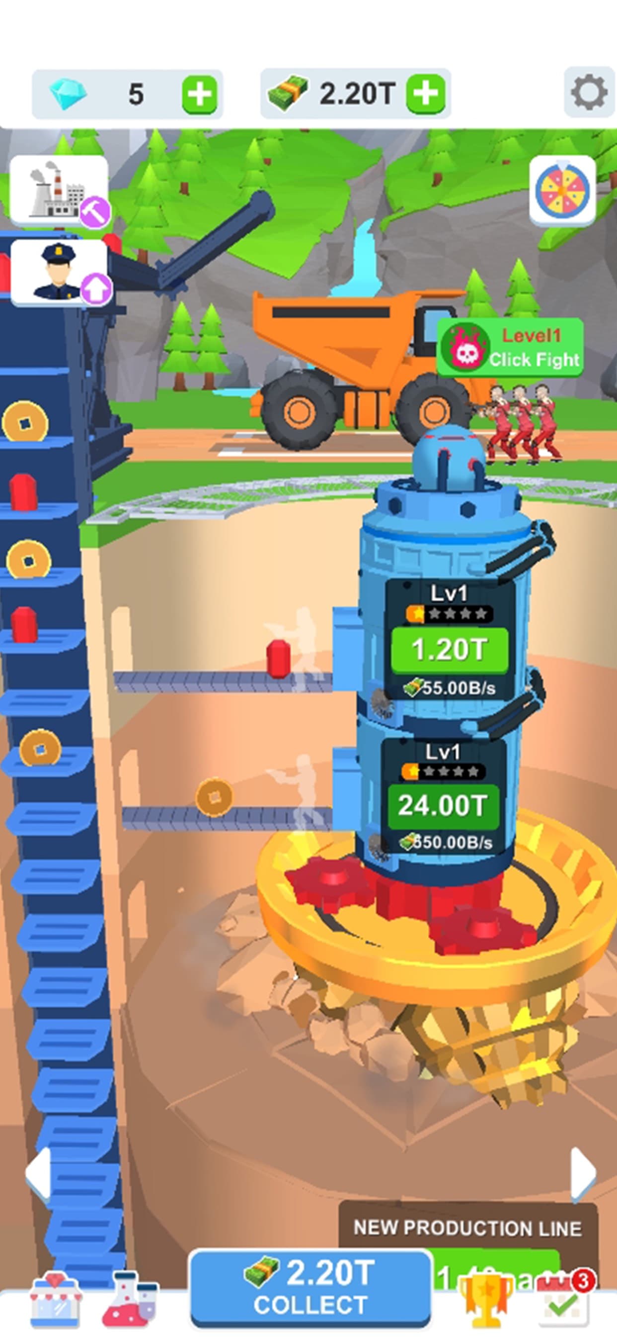 Idle Dig Factory screenshot 4 - screenshot