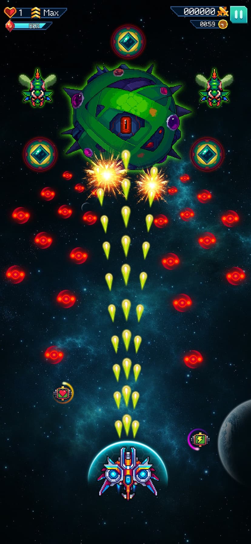 Galaxiga: Classic Arcade Game screenshot 9 - screenshot