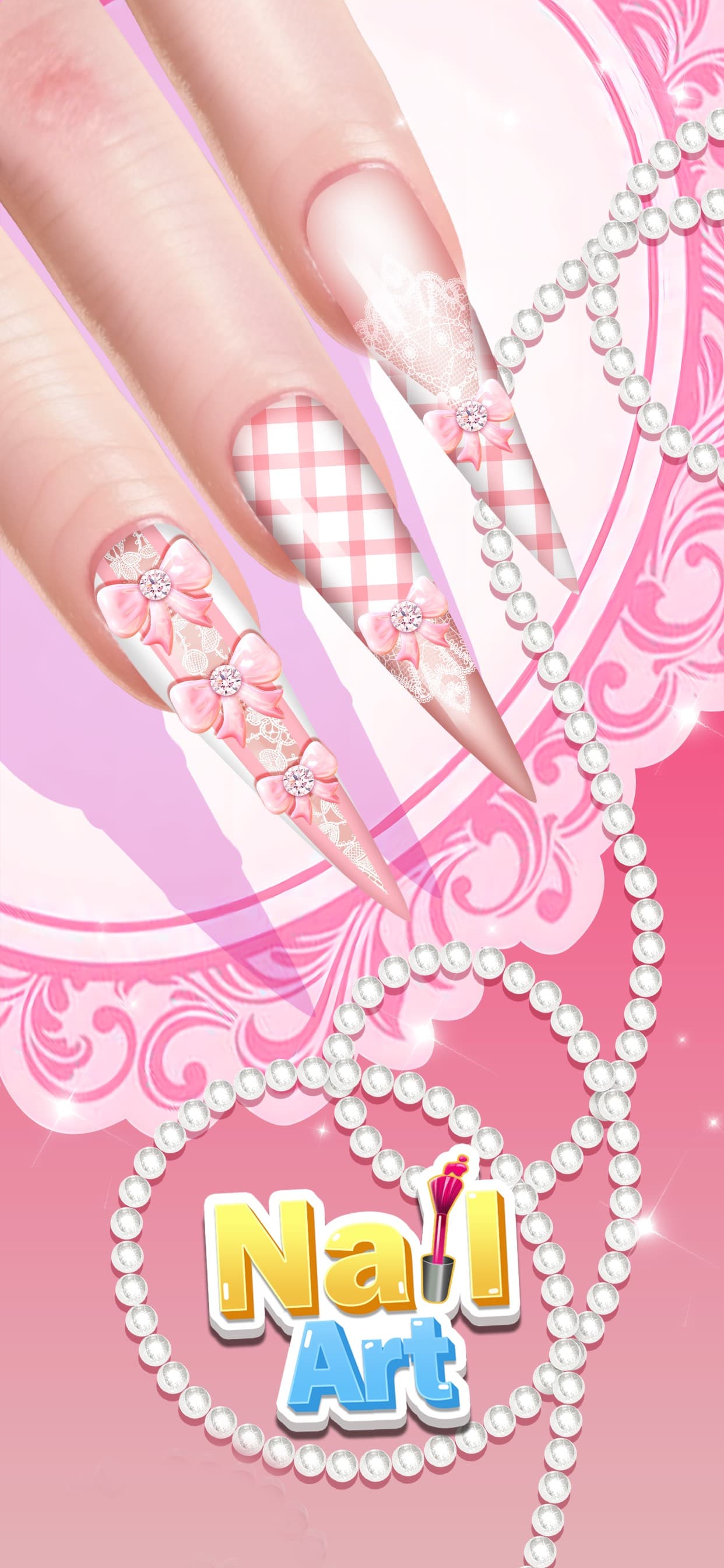 Nail Salon - Girl Art Game screenshot 1 - screenshot
